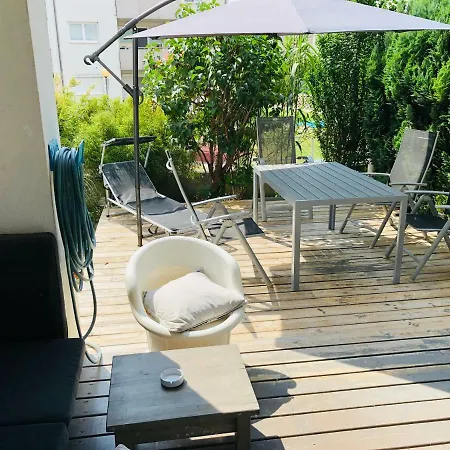 25H Garden Apartment Plus Private Beach Neusiedl am See Buitenkant foto